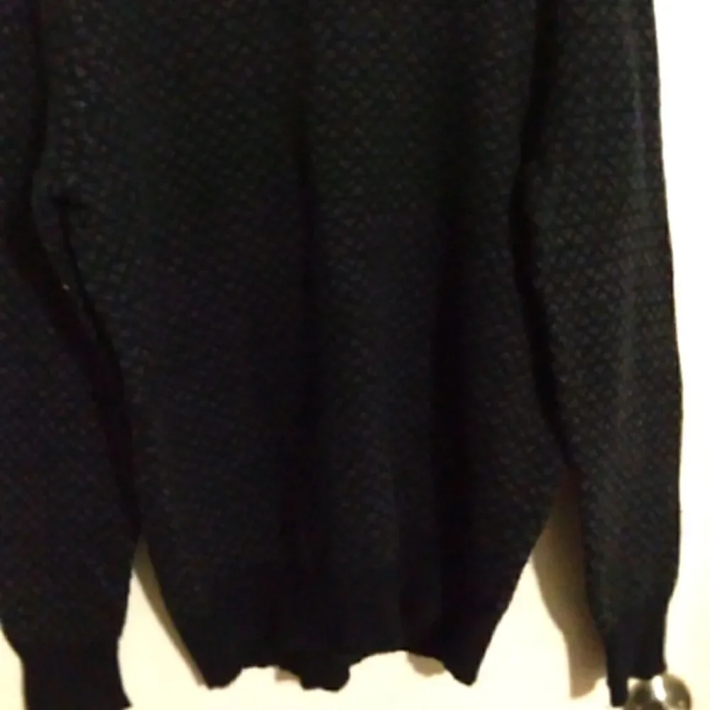 Frederik Anderson Copenhaguen Gray Elbow Patched Pullover Sweater Size Large